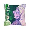Printed Wicked Elphaba & Glinda Tonal Pillowcase Polyester Cushion Cover Decorations Witch Throw Pillow Case Cover Home Zippered