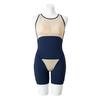 Mizuno Basic Swimsuit for Competitive and School Use Women's All-in-One N2MGAC03, Navy, Swimming, Practice,
