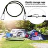 Elastics Rubber Rope Cord Hooks Tent Rope Tie Bicycle Luggage Roof Rack Strap Fixed Band Buckle Outdoor Camping Tool