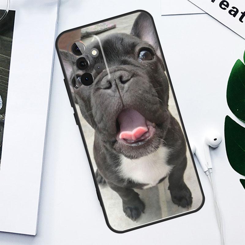 

french bulldog For Samsung Galaxy A06 A05 A16 A54 A34 A14 A55 A35 A15 A53 A33 A13 A22 A32 A52 Phone Case Samsung A16