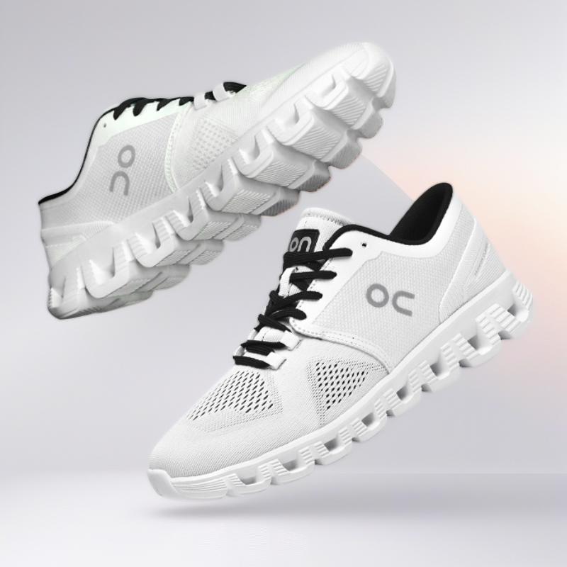 

All seasons Men Running Shoes Marathon Outdoor Ultralight Cushioning Mens Casual Jogging shoe sneakers Aerobic exercise trainers 40 білий