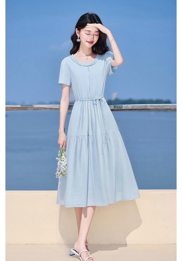 Design Sense Niche Fashion Temperament Slimming Dress for Small Figures