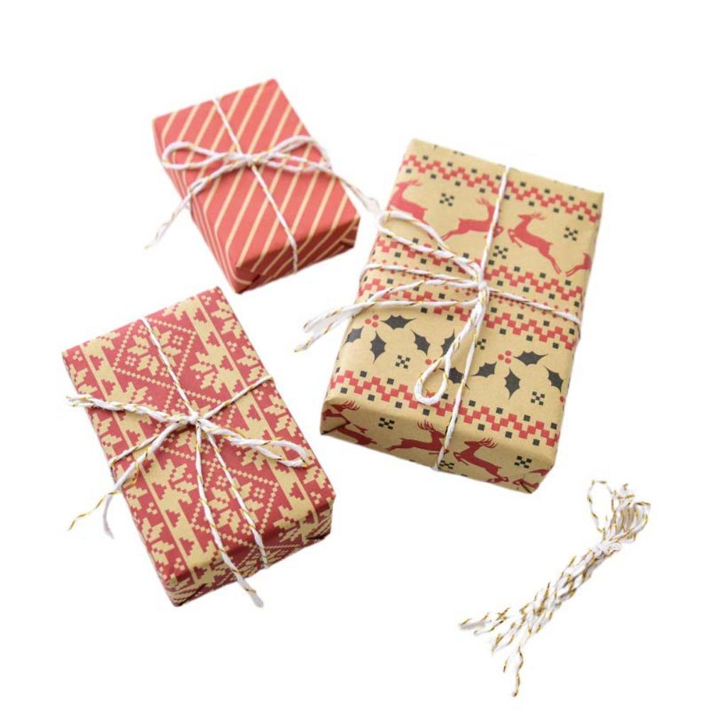 Mini Christmas Tree Gift Bag Pendant with Rope Christmas Decorations  Navidad