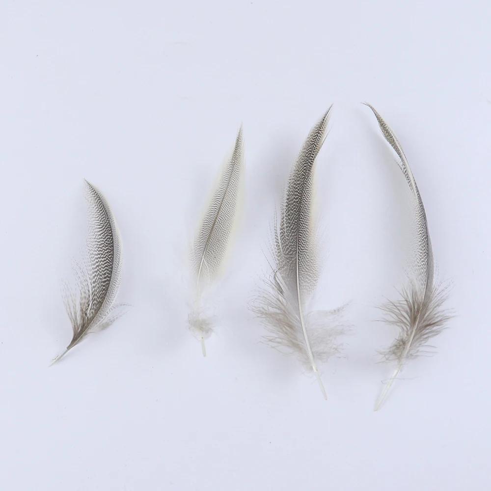50pcs Natural Duck Feathers 8-13cm for Crafts DIY Jewelry Making Home Decoration Clothing Costume Sewing Accessory Pens Plumes
