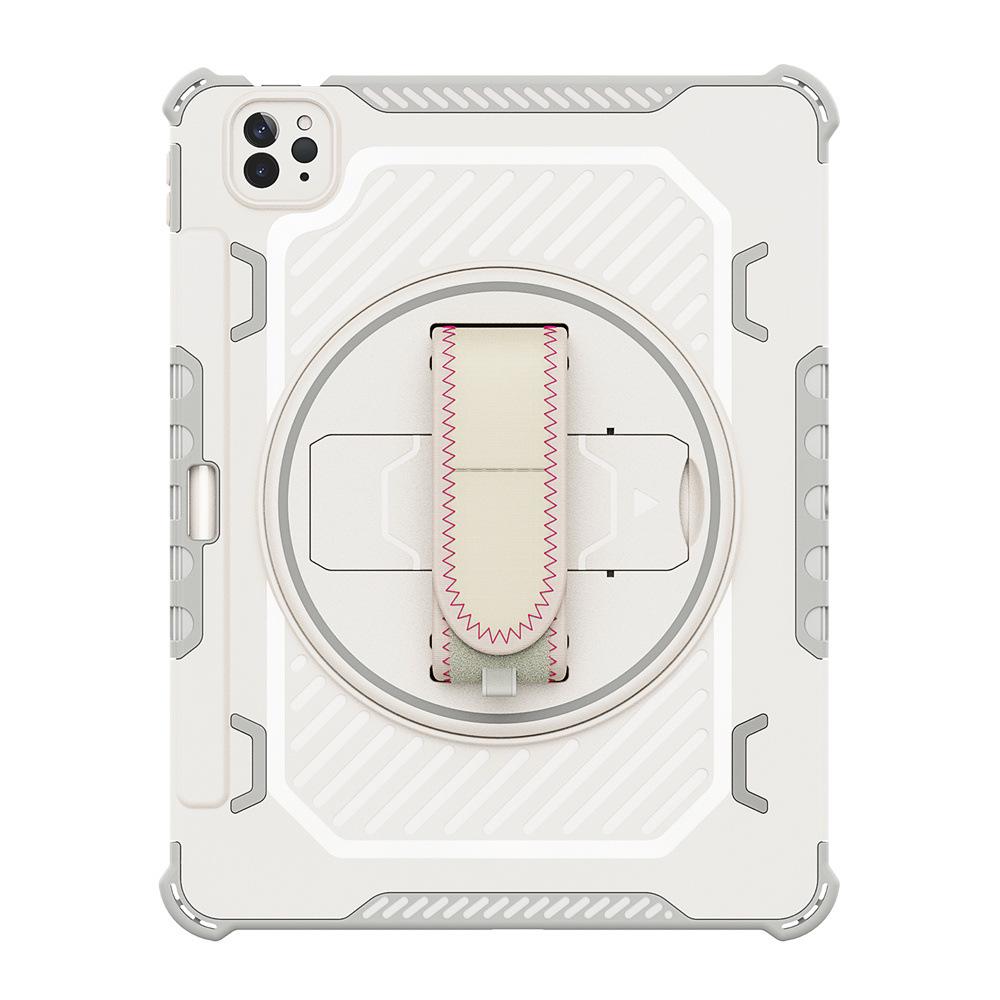 Apple iPad Protective Case with Hand Strap & Stand for 12.9, 10.2, Pro 11, Mini 7, 6 & Pro 13