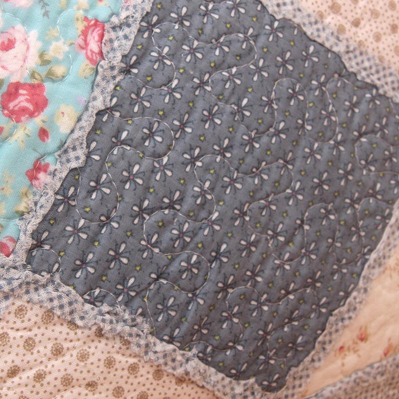 2pcs Cotton Quilted Backrest Cover Soft and Skin Friendly Sofa Cushion Cover Modern and Simple Breathable Backrest Without Core