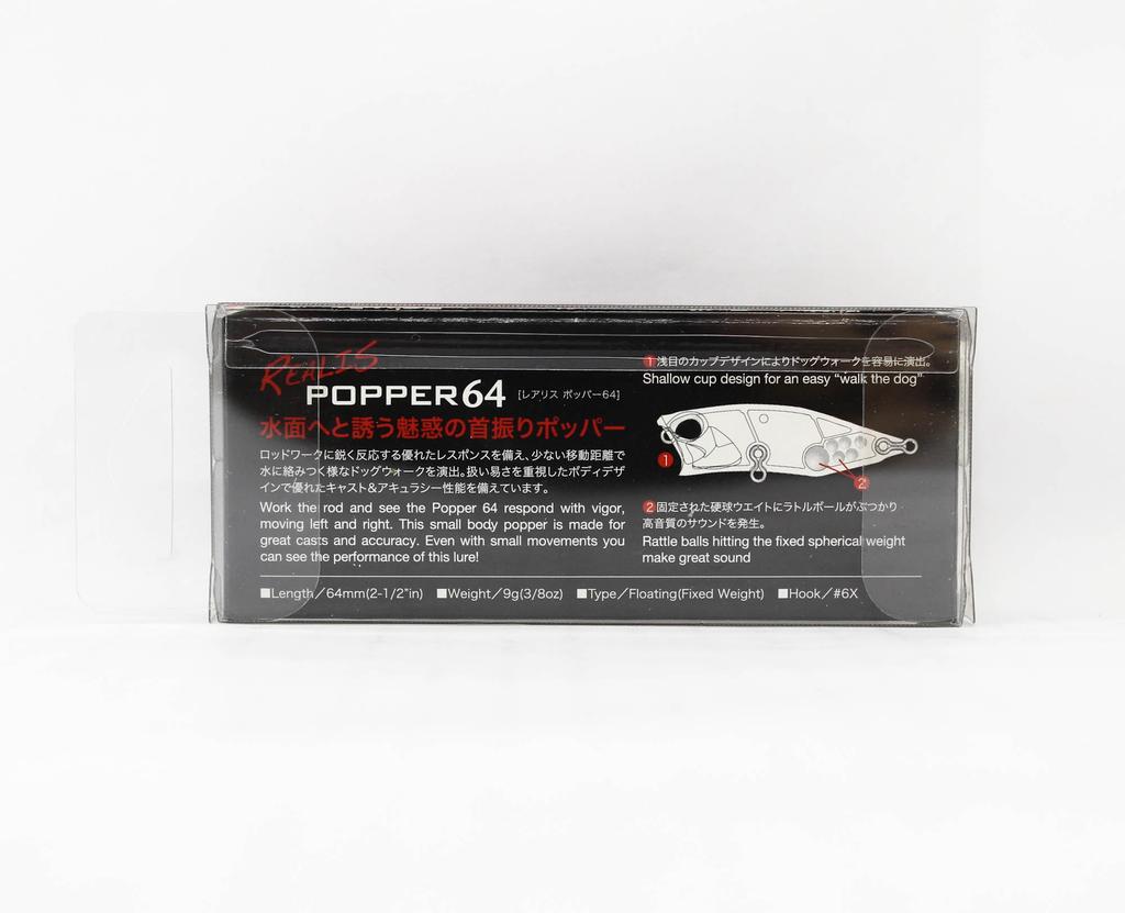 DUO Realis Popper 64 Plovoucí nástraha AJO0091 (5921)