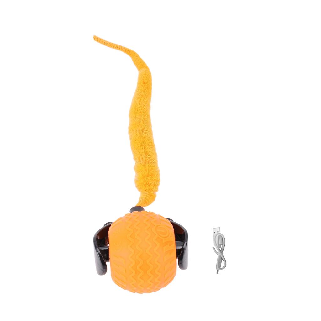 Interactive Cat Toy Ball 3 Speed Obstacle Avoidance Self Playing Automatic Moving Rolling Ball