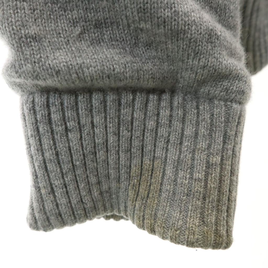 mila schon made in Japan Knit switching Down jacket 50 gray Men's Used