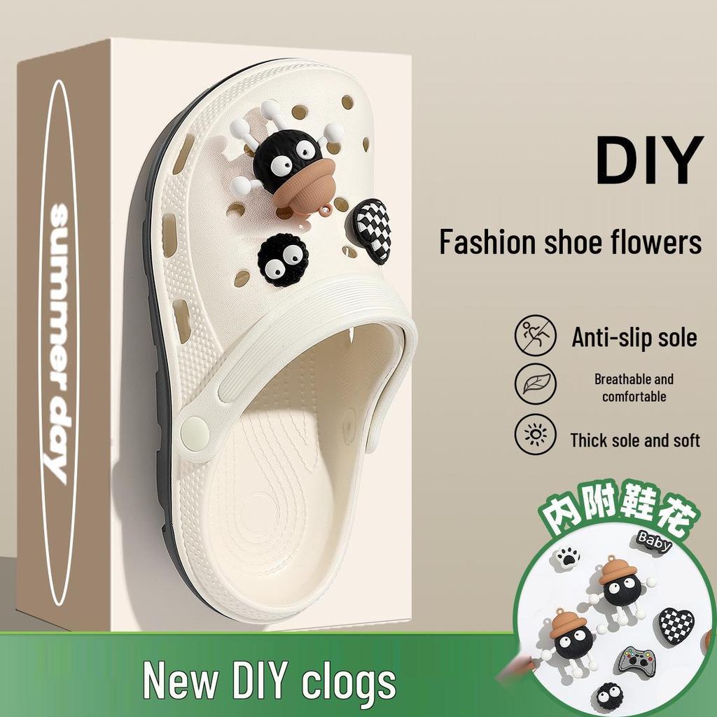 Breathable Non-slip Clogs: Men's & Women's Summer Shoes with Arch Support & Thick Sole
