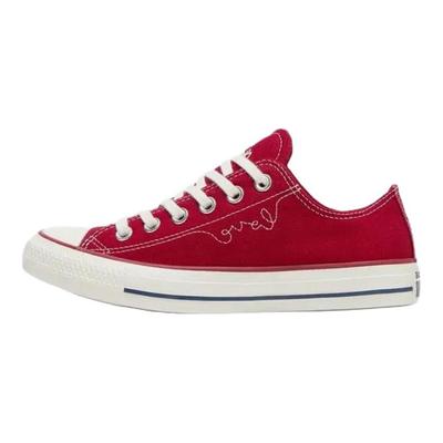 All Star Love Series Classic Comfortable Low Top Canvas Shoes Women Sneaker Red A19057C