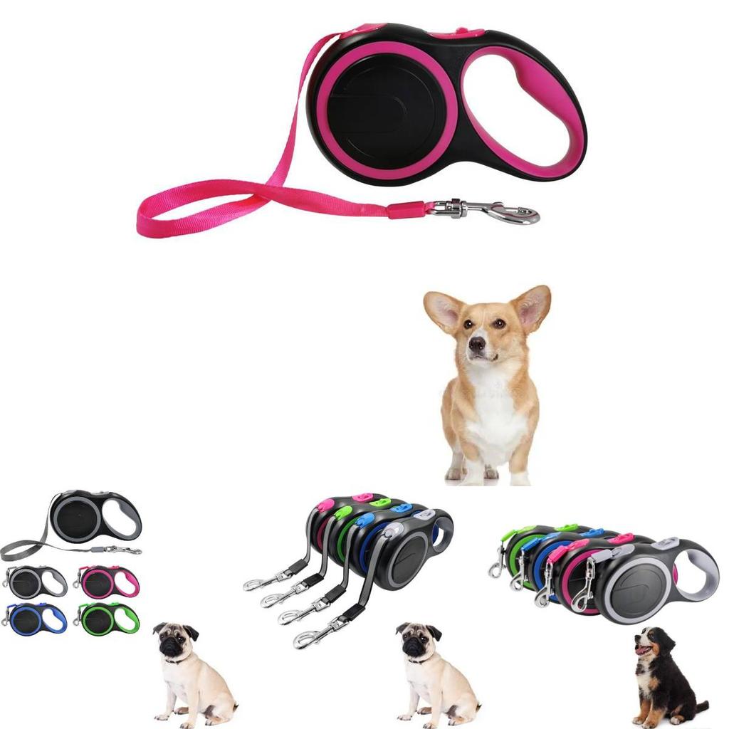 Langleine Automatisch Einziehbar für Große Hunde mit Komfortablem Griffdesign und Lebhaften Farboptionen