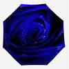 1PC blue rose Automatic Open/Close Umbrella with Windproof, 8-Rib Sturdy Canopy, Durable Ribs, Fashionable Design,1288a