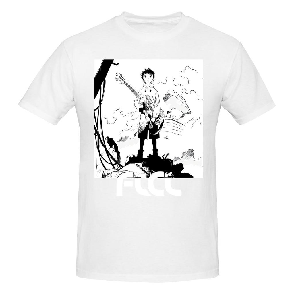 Lustiges FLCL Unisex bedrucktes T-Shirt Unisex T-ShirtShirt