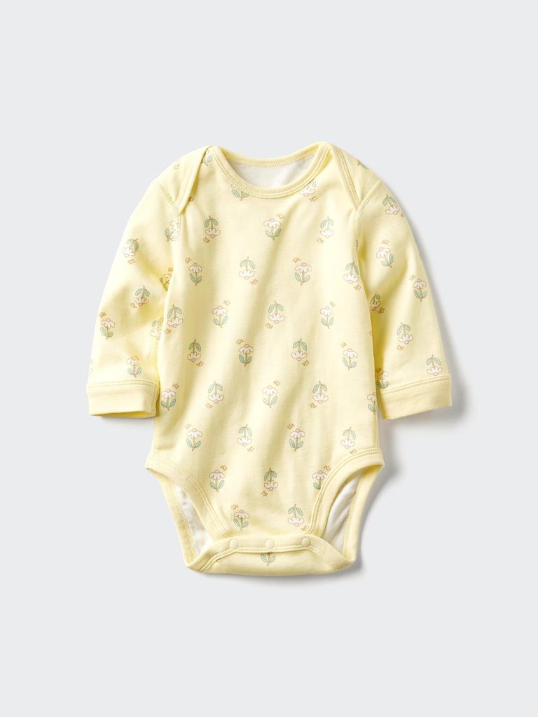 Uniqlo Bn Bodysuit  Long Sleeve Print 
