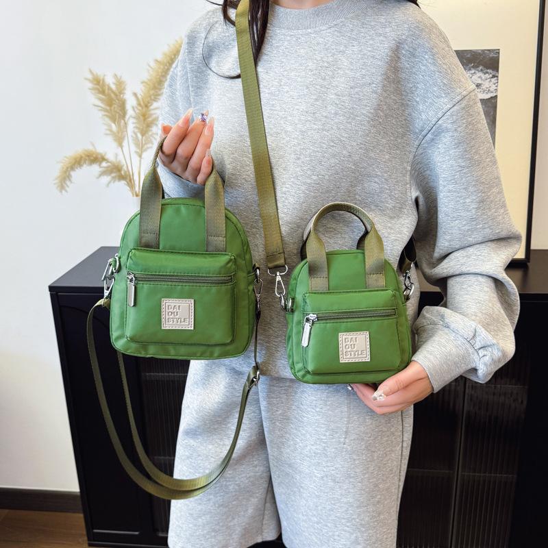 Women's Shoulder Bag Trendy Waterproof Nylon Bag New Jelanz Handbag Lightweight Shopping Messenger Bag