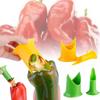 Bell Set 2pcs Pepper Seed Corer Remover Fruit Corer Separator Kitchen Gift Tool
