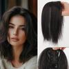 Hair Extension Synthetic Hair Bangs Middle Part Fringe Hair Pieces  for Women
