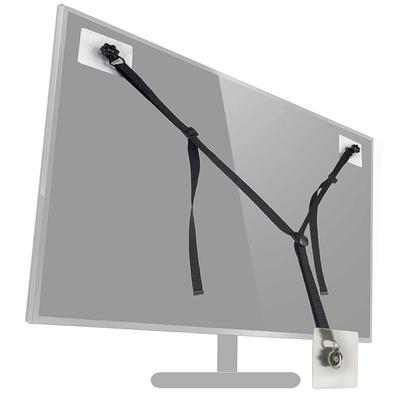 Adjustable Anti-Tip No-Drill Flat Screen TV Safety Straps for Baby Proofing