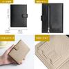 Seizar Passport Passport Leather Bifold Slim Travel Passport Perfect for Overseas Business Trips and Travel Anti-Skimming Case, Holder, Wallet,