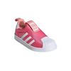 adidas Originals SUPERSTAR 360 Bequeme Rutschfeste Niedrige Skateboard-Schuhe Helles Pink/Weiß EF6633
