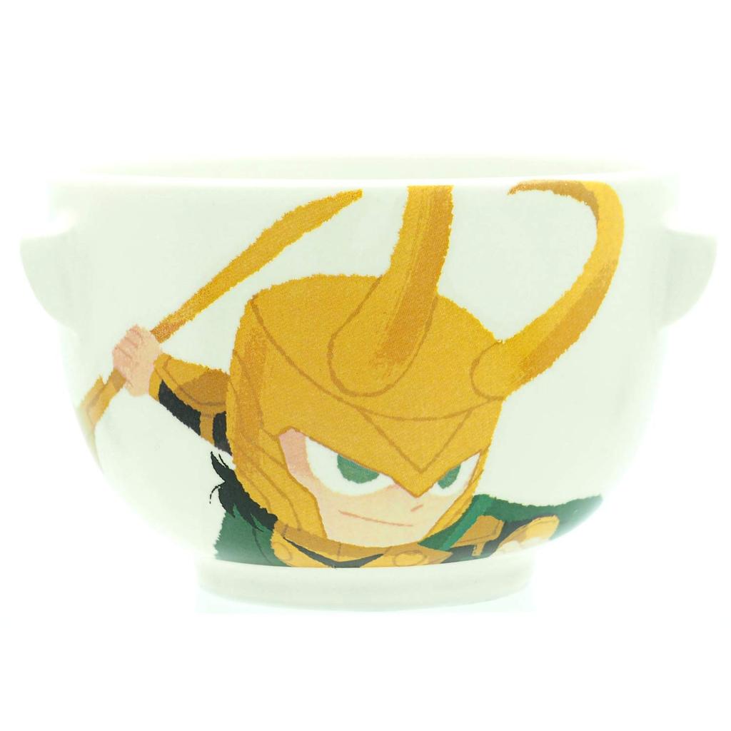 Marvel Gurihiru Large Loki Rice Bowl and Soup Bowl Set (SAN3116-3)