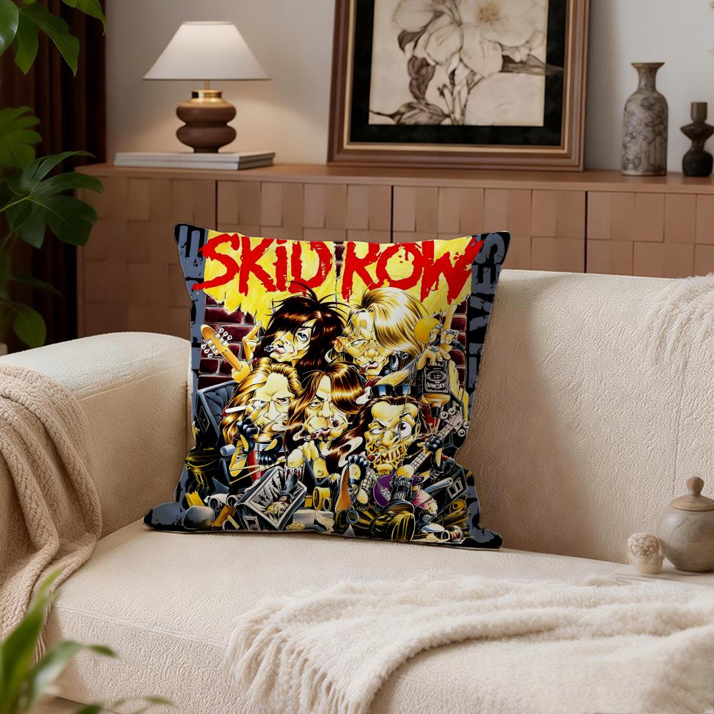 Skid Row Cushion Cover Cushion Cover Set 4Pcs 50X50 45X45 40X40 Pillowcase Decorative Sofa Home Decor