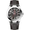 Combat Air Ladies Silicone Strap Black Dial Quartz 7758.1837 Women's Watch