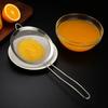 3pcs Stainless Steel Fine Mesh Strainer With Sturdy Handle And Hook, Colander Sifter For Juice Soy Milk, Kitchen Tools