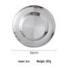 Wutuo Stainless Steel Deep Serving Plate