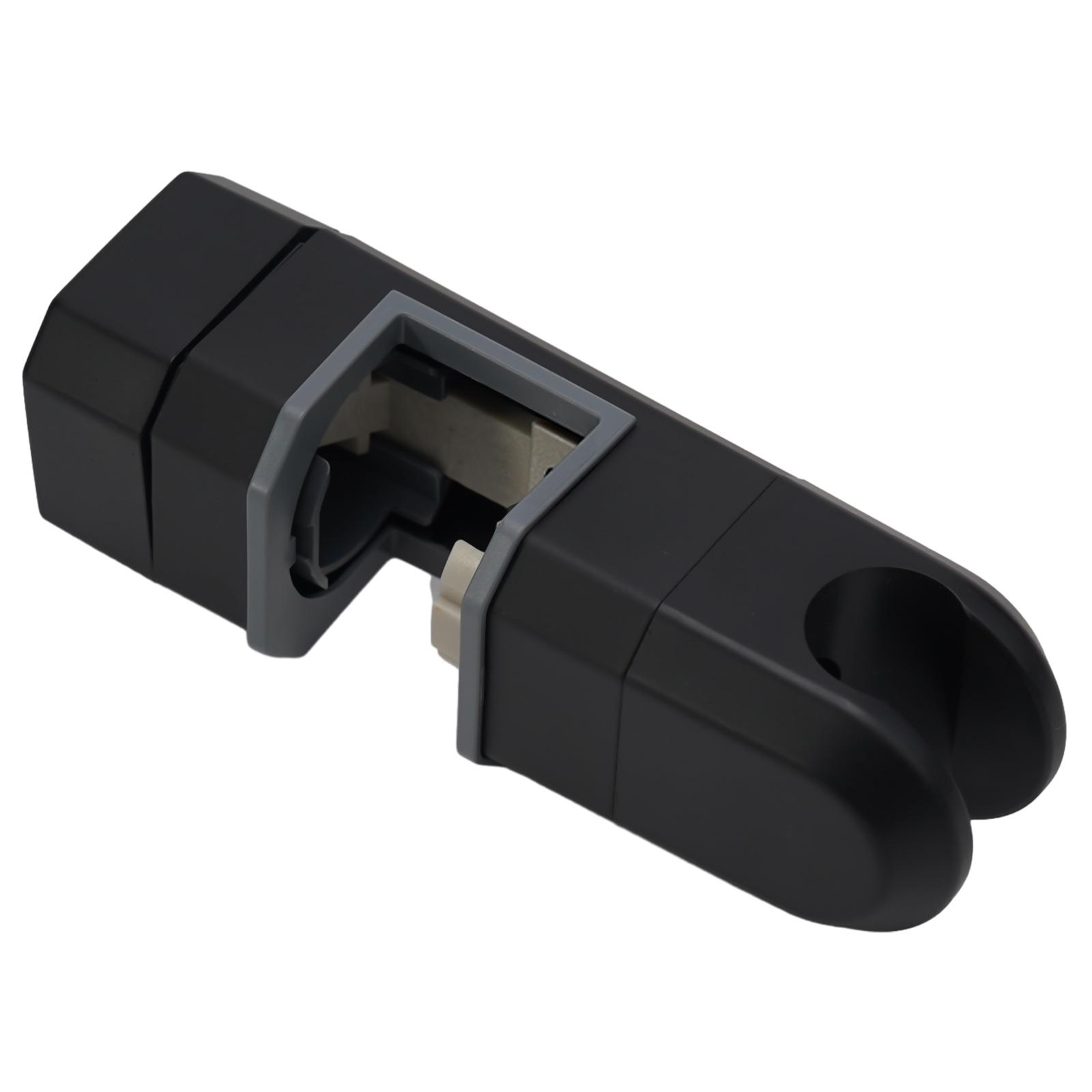 

Противоскользящий хромированный держатель для душевой штанги для кронштейна 15 мм 30 мм чёрный