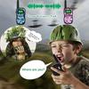 Confezione da 2 Walkie Talkie per Bambini con Torcia e Schermo LCD, Portata Lunga 3 Miglia, Perfetti per Avventure all'Aperto, Campeggio ed Escursionismo