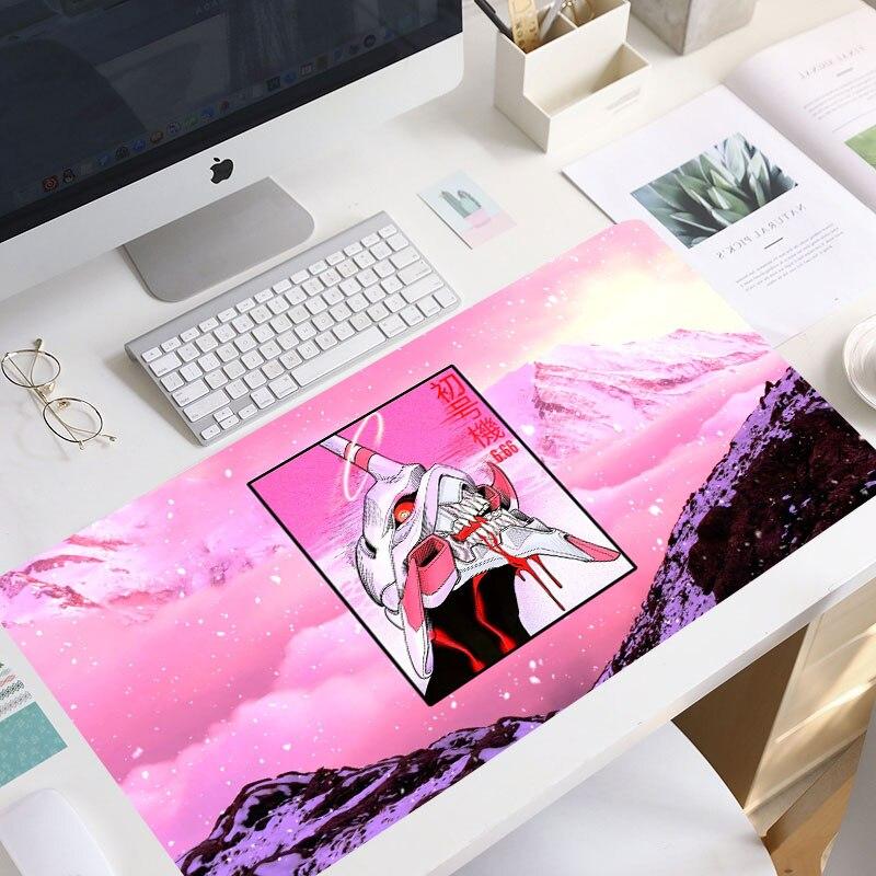 Mouse Pad Evangelion Logo Computer Laptop Anime Keyboard Mouse Mat Large Mouse Pad Gamer Mouse Pad Keyboard Laptop Mouse Pad Mat
