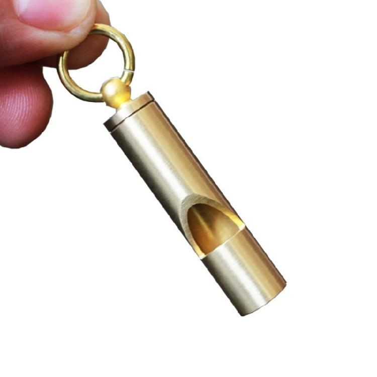 Brass Whistle Pet Bird Behavior Training Tool for Dog Pigeon Parrot Dove