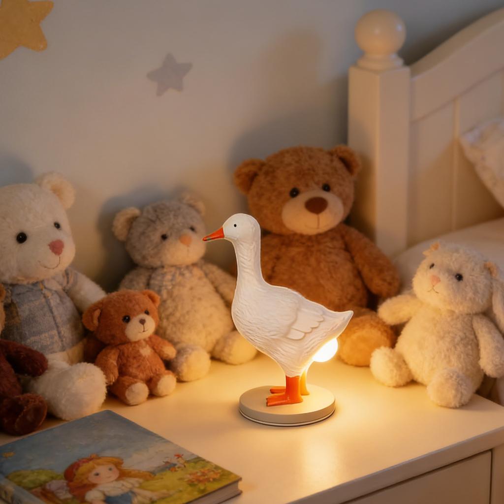 Desk Egg Lamp Funny Egg Resin Night Light Lifelike Table Lamp With USB Birthday Gifts (Desk )