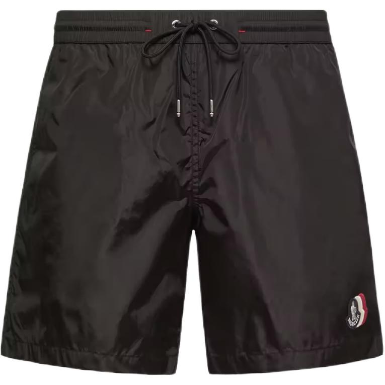 Moncler SS26 Patch Swim Shorts Easy