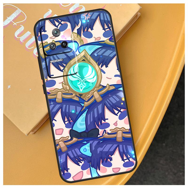 Genshin Impact Wanderer For POCO F5 X5 Pro X3 Pro M4 M5s F3 X4 F4 GT Funda For Xiaomi 11T 12T 13 Pro 11 12 Lite Case