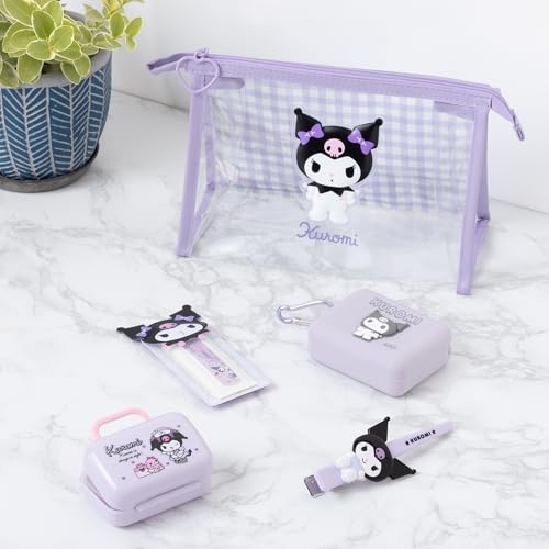 Sanrio Medicine Case, Pill Case, Supplement Case, Blueberry, Live, Oshikatsu, Bandage, Purple, Polypropylene, Kuromi, Kuromi-chan, Character, with Inn