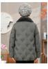 Mittellange Damen-Daunenjacke mit Pelzkragen - Kurzer Oma-Stil Winter 2025 Kälteschutz Warme Kleidung