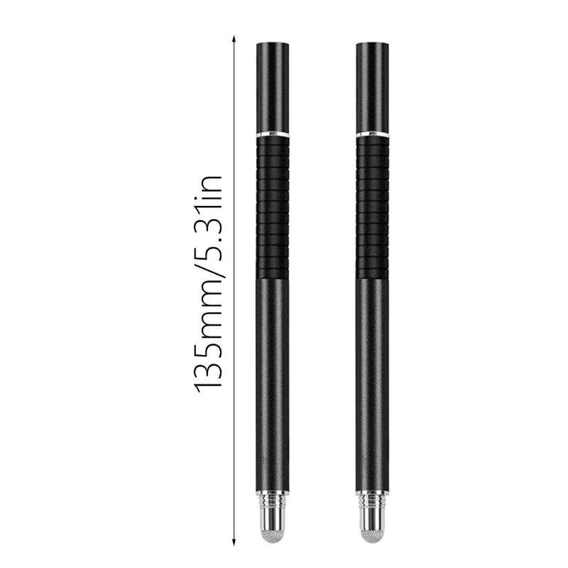 Capacitive Disc Tip Stylus Pen Ergonomic Grip Capacitive Stylus Sensitivity Touch Screen Pen for Phone & Touch Devices