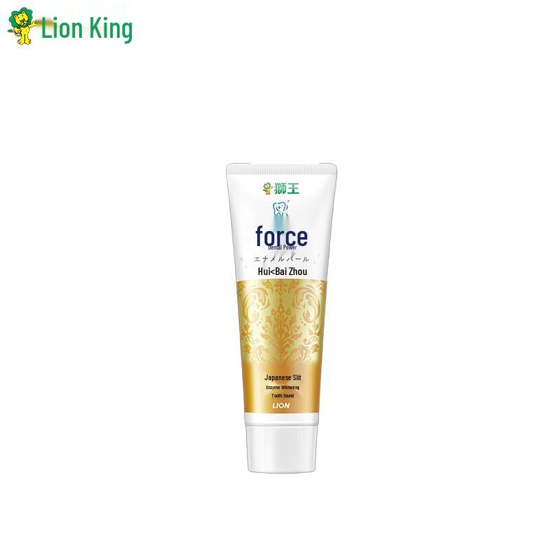 

Lion Chilika Enzyme Whitening & ZACT Stain Removal Toothpaste 1 Count