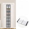 Over The Door Shoe Storage Rack With 24/28 Deep Mesh Pockets, Shoe Storage Bag, Household Storage Organizer For Bedroom, Bathroom, Living Room, Home