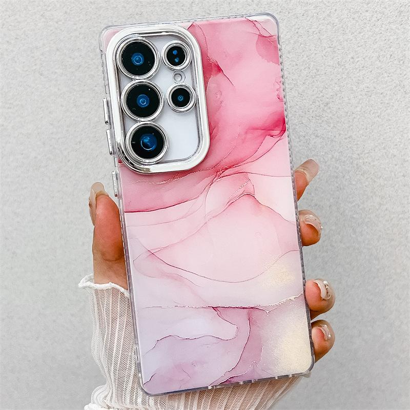 Creative Marble Double-sided Imd Hard Case S11Ultra Fine Hole Mobile Phone Case S11FE/A11A11A11A11