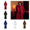 Vintage Guide Robe Hooded Cloak For Halloween Cosplay- 5 Colors