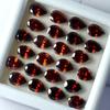 Natural CERTIFIED 6 Pcs Sapphire Orange Pear Cut Loose Gemstone 7x5 Mm Lot Aq-3636