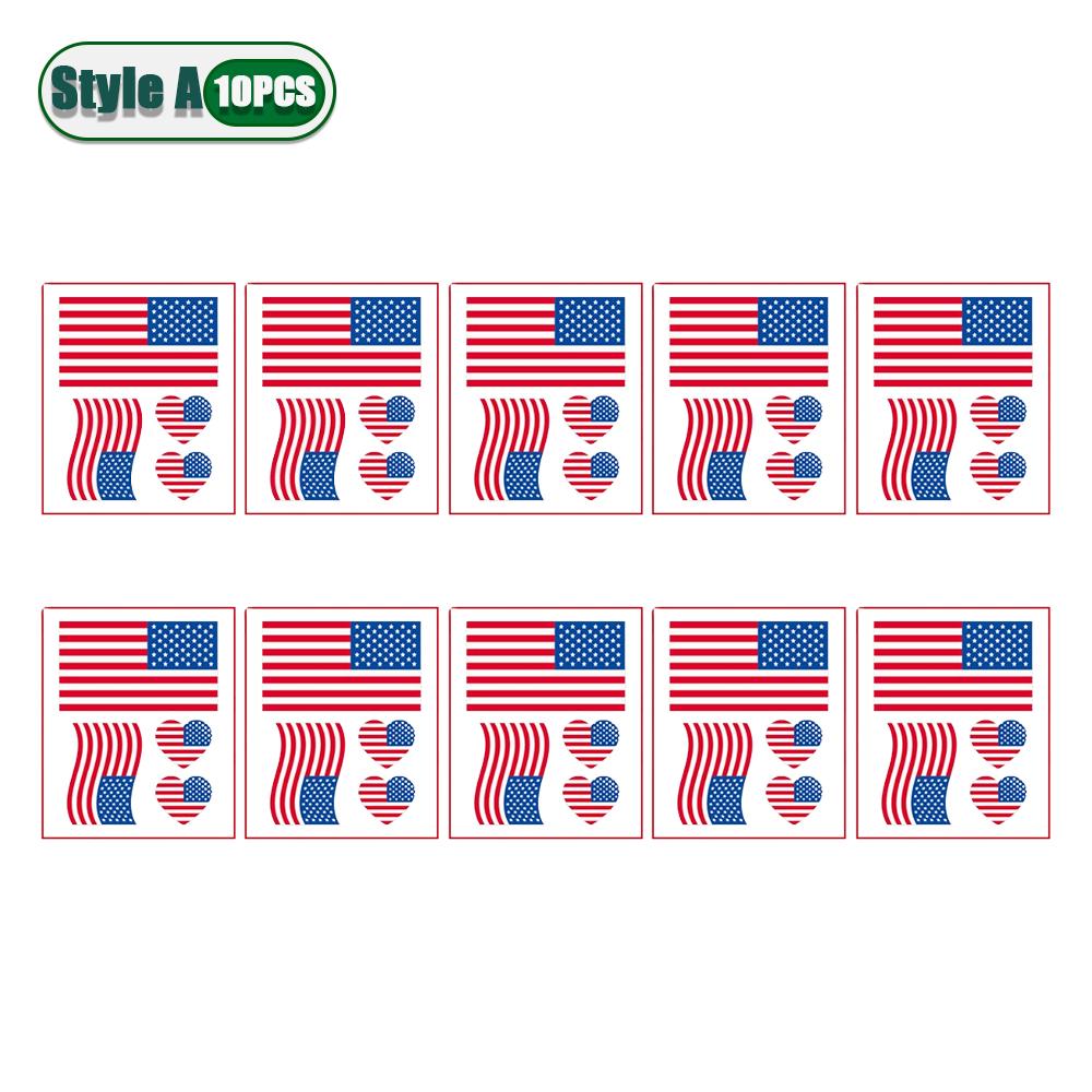 2026 Fußballflagge Temporäre Tattoos für Sportfans Patriotische Gesichtsaufkleber Party Event Nationalstolz Kinder Erwachsene Spaß