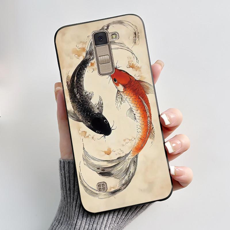 Casing For LG K10 2016 Super-Thin Slim Case Shockproof Bumper Luxury Cute Cool Boys Girls Black Matte Soft Silicone Back Cover