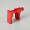 Adjustable Ball Valve Lockout Clamp Design Ball Valve Lockout Device Industrial Safety Red Tamper Resistant
