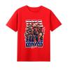 Summer Mens USA Dream Team Jersey Round Neck Short Sleeved Durant James Curry Print Shooting Sports Fan Pure Cotton Tshirt