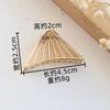 Fashion Alloy Round Chain Hairpin Women'S Back Of Head Shark Clip Medium Geometric Small Grab Clip Headgear Hairpin